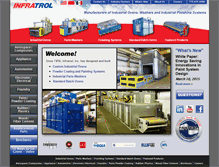 Tablet Screenshot of infratrol.com